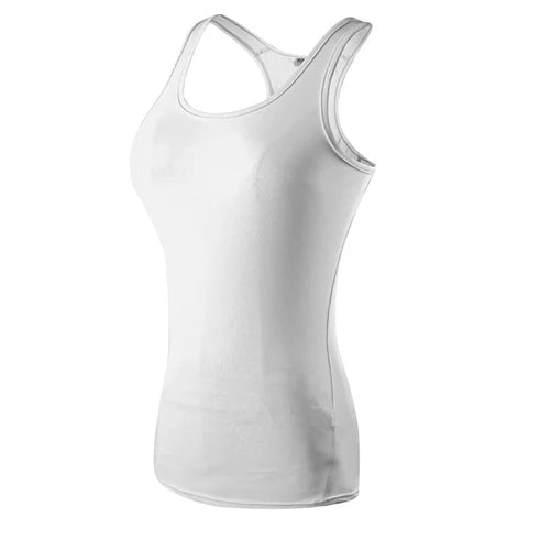 Womens Quick Dry Gym Tank Top Breathable Stretch Fitness Vest Running Yoga Workout Top NZ