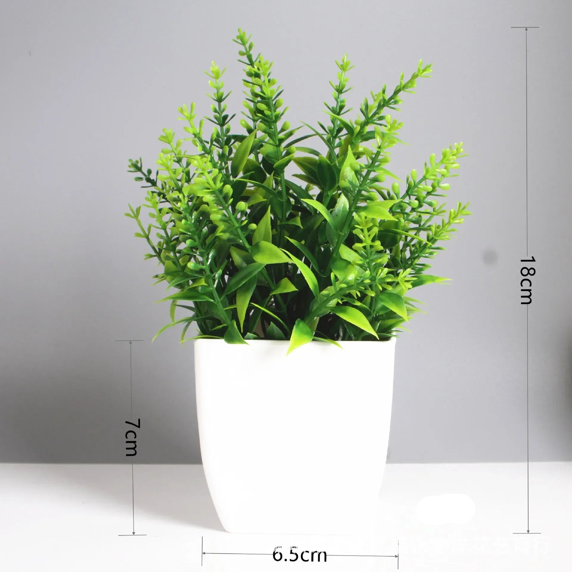 Artificial Eucalyptus Bonsai Plant in Decorative Pot – Lifelike Green Potted Plant for Home & Garden