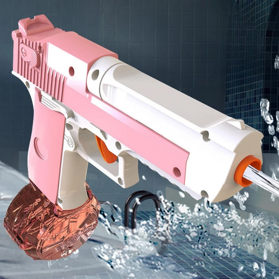 Children’s Water Gun Toy Desert Eagle Style Pistol for Summer Water Fights Beach & Garden Games