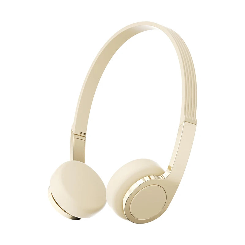 Retro Bluetooth Headphones with ANC Wireless Over Ear Macaron Colour Headphones for Music Gaming