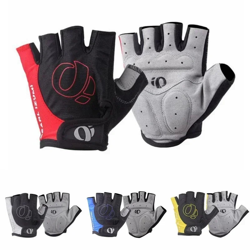 Half-Finger Gel Cycling Gloves – Anti-Slip, Anti-Sweat Road & MTB Bike Gloves