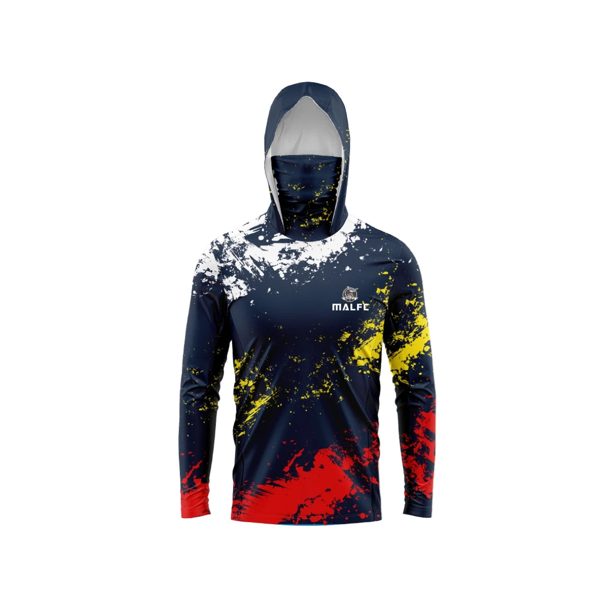 Men’s Hooded Long Sleeve Fishing Shirt UPF50 UV Protection Quick Dry Moisture Wicking Outdoor Top