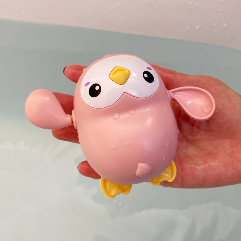 Baby Bathing Toy Water Spray Sprinkler Duck Penguin Egg Bath Shower Swimming Toy for Kids