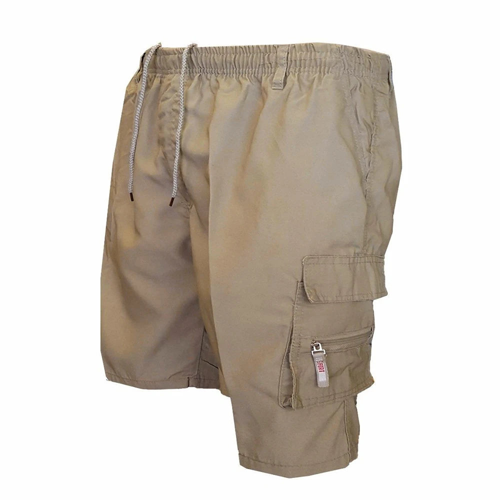 Men’s Tactical, Durable Cargo Shorts with Multi Pockets for Summer Hiking Work Casual Outdoor Wear