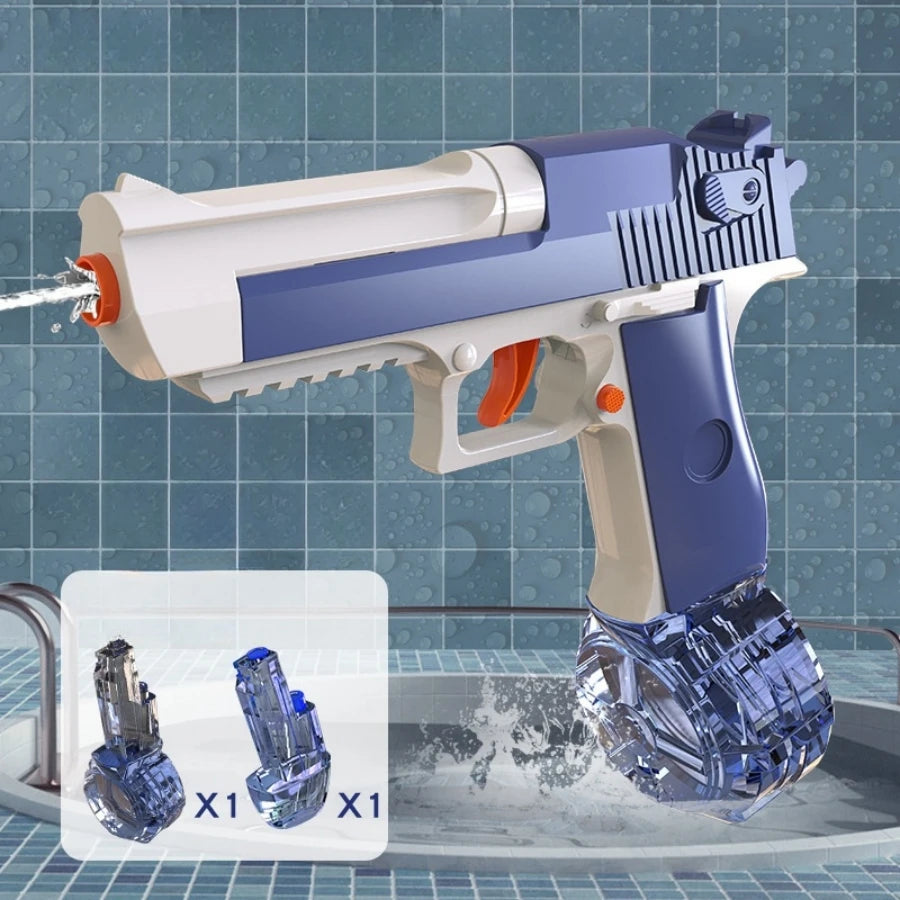 Children’s Water Gun Toy Desert Eagle Style Pistol for Summer Water Fights Beach & Garden Games