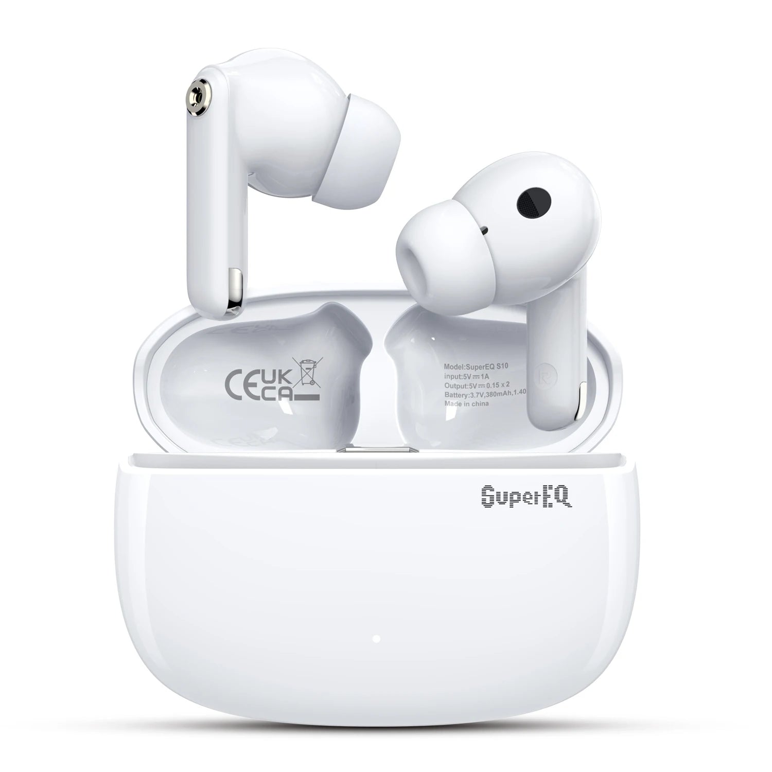 ONEODIO SuperEQ S10 ANC Bluetooth 5.4 True Wireless Earbuds with ENC Mics, 43ms Game Mode & IPX5