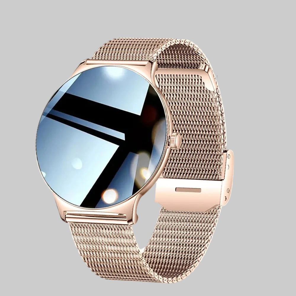 Ultra Thin Smart Watch Women 1.43 Inch AMOLED Screen Bluetooth Call Fashion Fitness Smartwatch