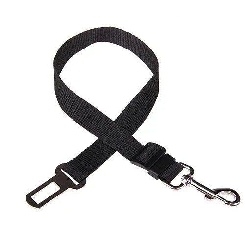 Adjustable Dog Car Seat Belt Safety Harness Lead Vehicle Travel Clip Durable Nylon Secure Control