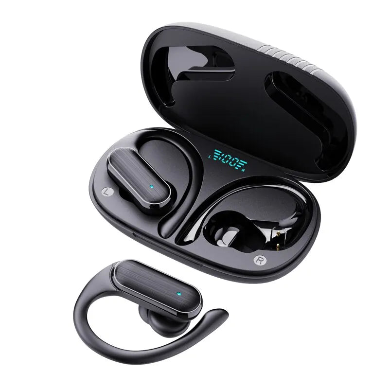A520 Wireless Bluetooth Earbuds with HD Stereo Sound, Touch Control, Anti-Sweat, Mic & Case