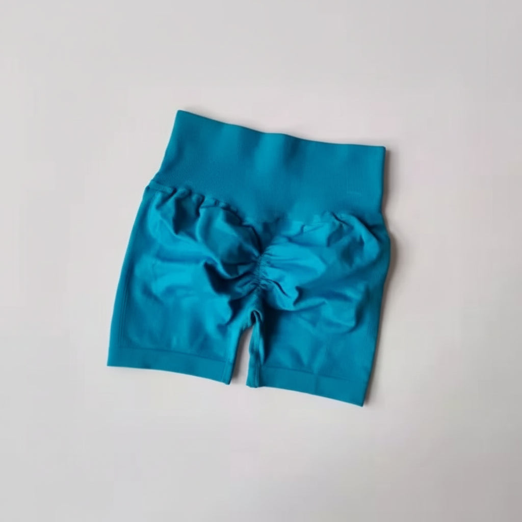 Peach Hip Lifting Sports Shorts for Women, High Waist Slimming and Speed Drying Running Shorts