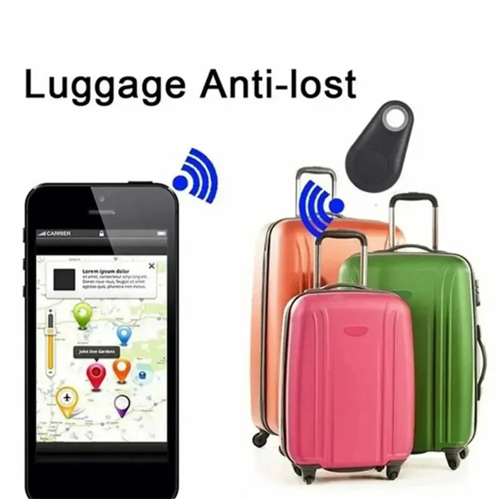 Mini GPS Tracker Smart Anti-Lost Alarm for Pets, Kids, Bags, Wallets & Keys – Wireless Locator