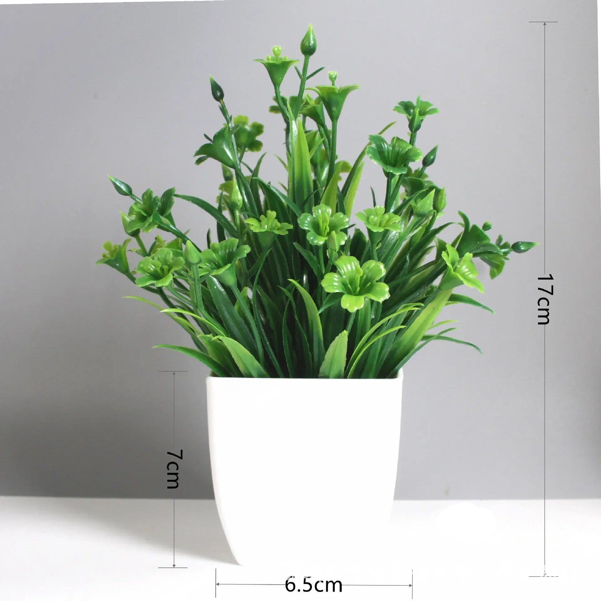 Artificial Eucalyptus Bonsai Plant in Decorative Pot – Lifelike Green Potted Plant for Home & Garden