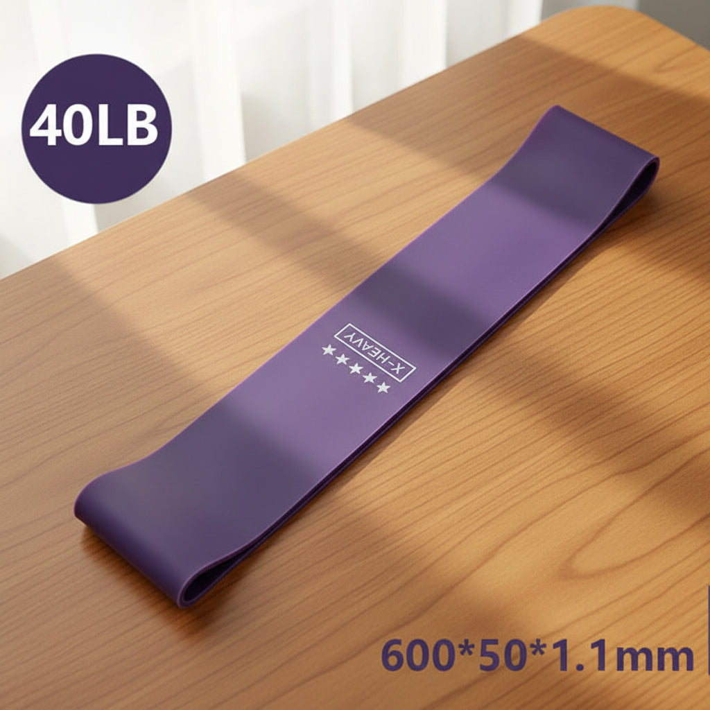 Portable Fitness Resistance Bands - Yoga, Pilates, CrossFit, Strength Training for Women & Sports