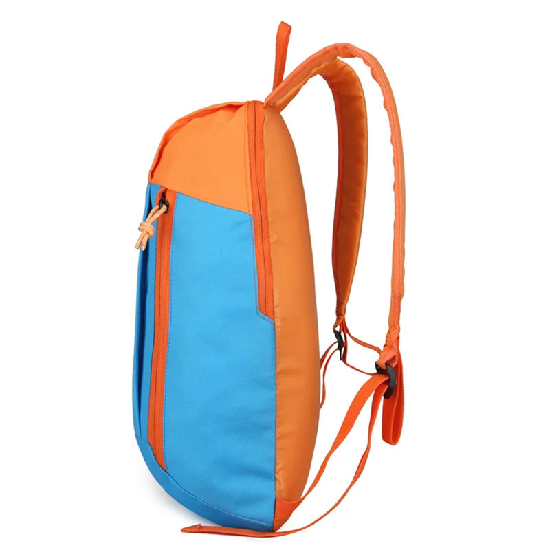 Outdoor Sports Backpack Small Gym Bag OXFORD Cloth Lightweight Waterproof Travel Rucksack Unisex
