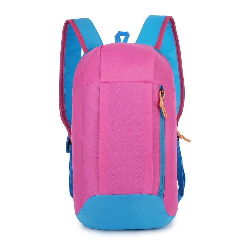 Outdoor Sports Backpack Small Gym Bag OXFORD Cloth Lightweight Waterproof Travel Rucksack Unisex