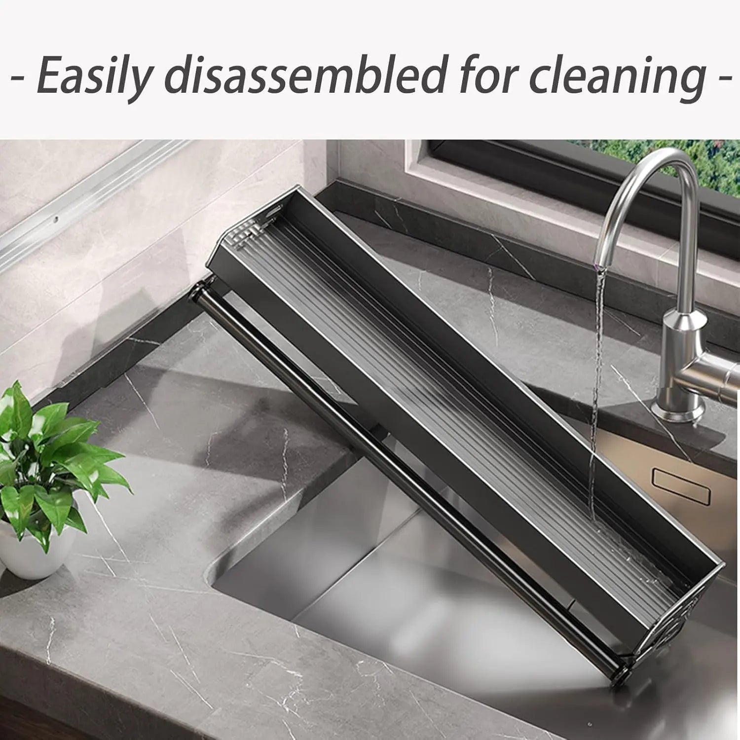 Wall Mount Utensil Holder Kitchen Storage Shelf with Hooks Spice Rack Organiser Stainless Steel