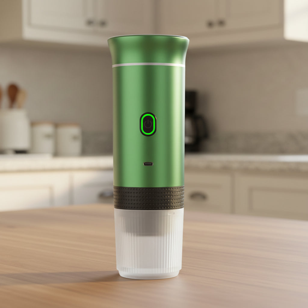 3-in-1 Wireless Portable Espresso Coffee Maker 20Bar Machine for Car, Home, Office & Travel