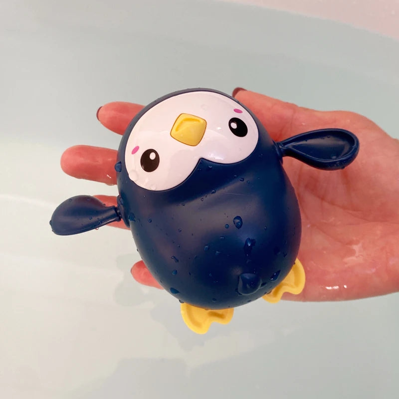 Baby Bathing Toy Water Spray Sprinkler Duck Penguin Egg Bath Shower Swimming Toy for Kids