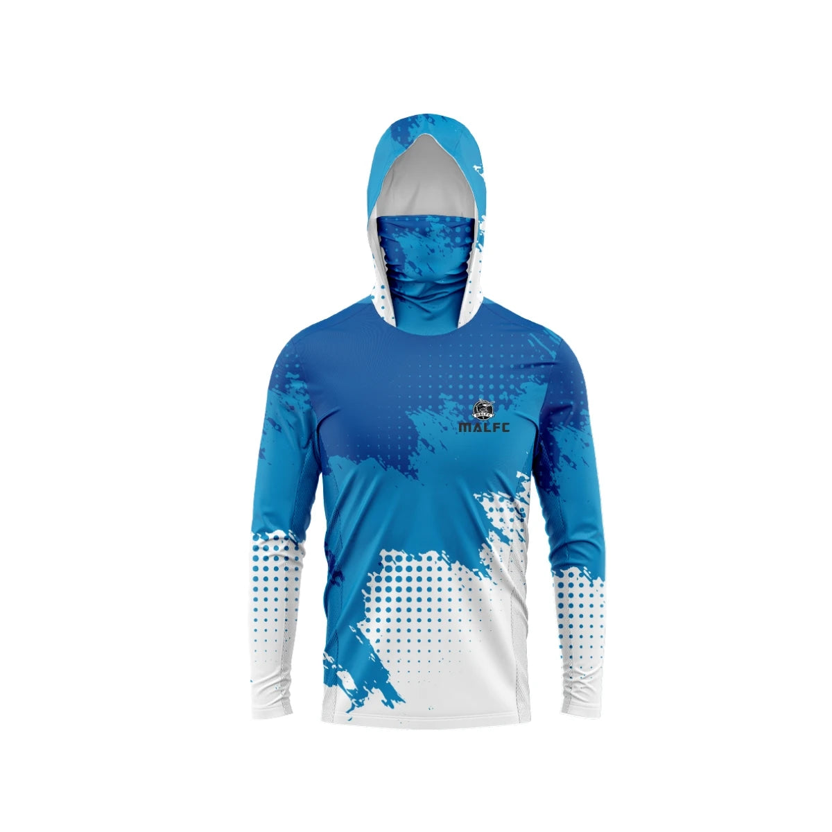 Men’s Hooded Long Sleeve Fishing Shirt UPF50 UV Protection Quick Dry Moisture Wicking Outdoor Top