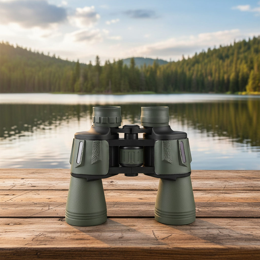 20x50 HD BAK4 Prism Long Range Binoculars with FMC Coating for Camping Travel Bird Watching