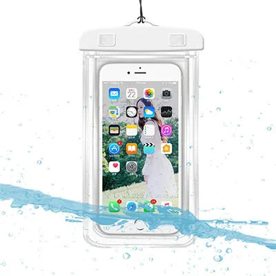 Waterproof Phone Pouch 6 Inch IP68 Dry Bag Underwater Swimming Beach Diving Ski Waterproof Cover