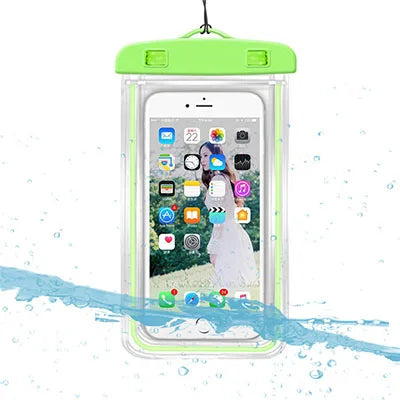 Waterproof Phone Pouch 6 Inch IP68 Dry Bag Underwater Swimming Beach Diving Ski Waterproof Cover