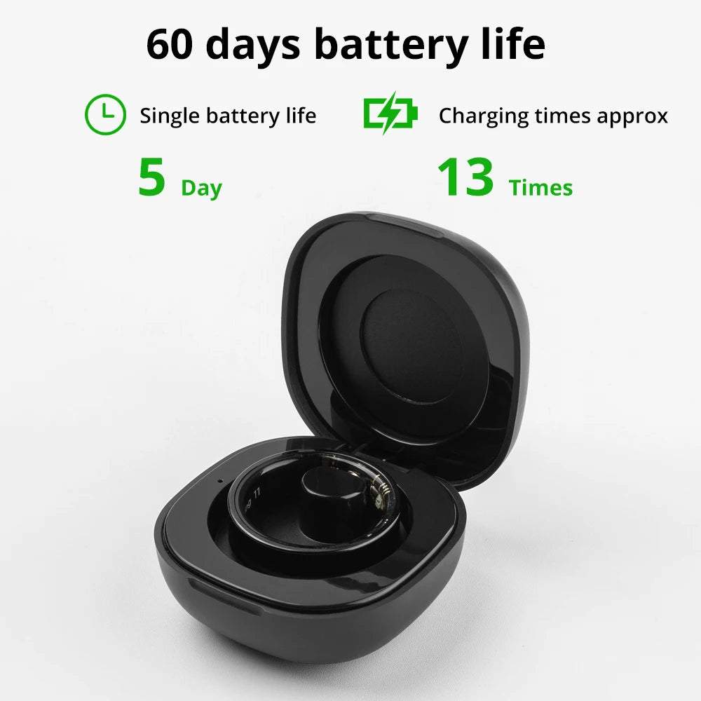 COLMI R09 Smart Ring Health & Sleep Tracker with Body Temperature Monitor for Android iOS