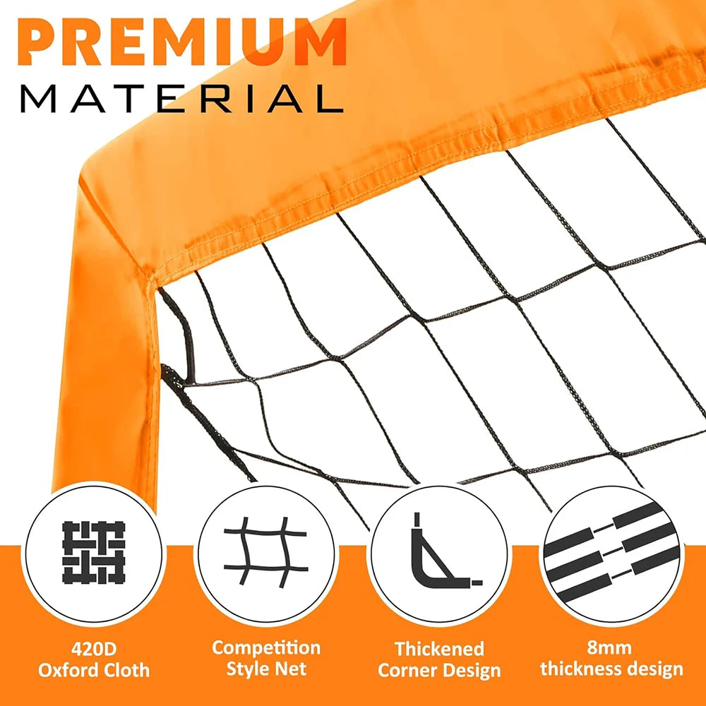 Football Goal for Garden – Pop Up High Quality Football Goal Net Set for Backyard Training.