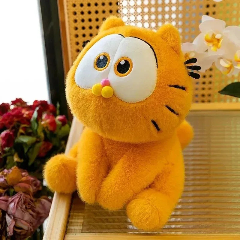 GARFIELD Plush Doll Kawaii Stuffed Cat Toy Cute Cartoon Anime Plushie Decoration Gift for Kids