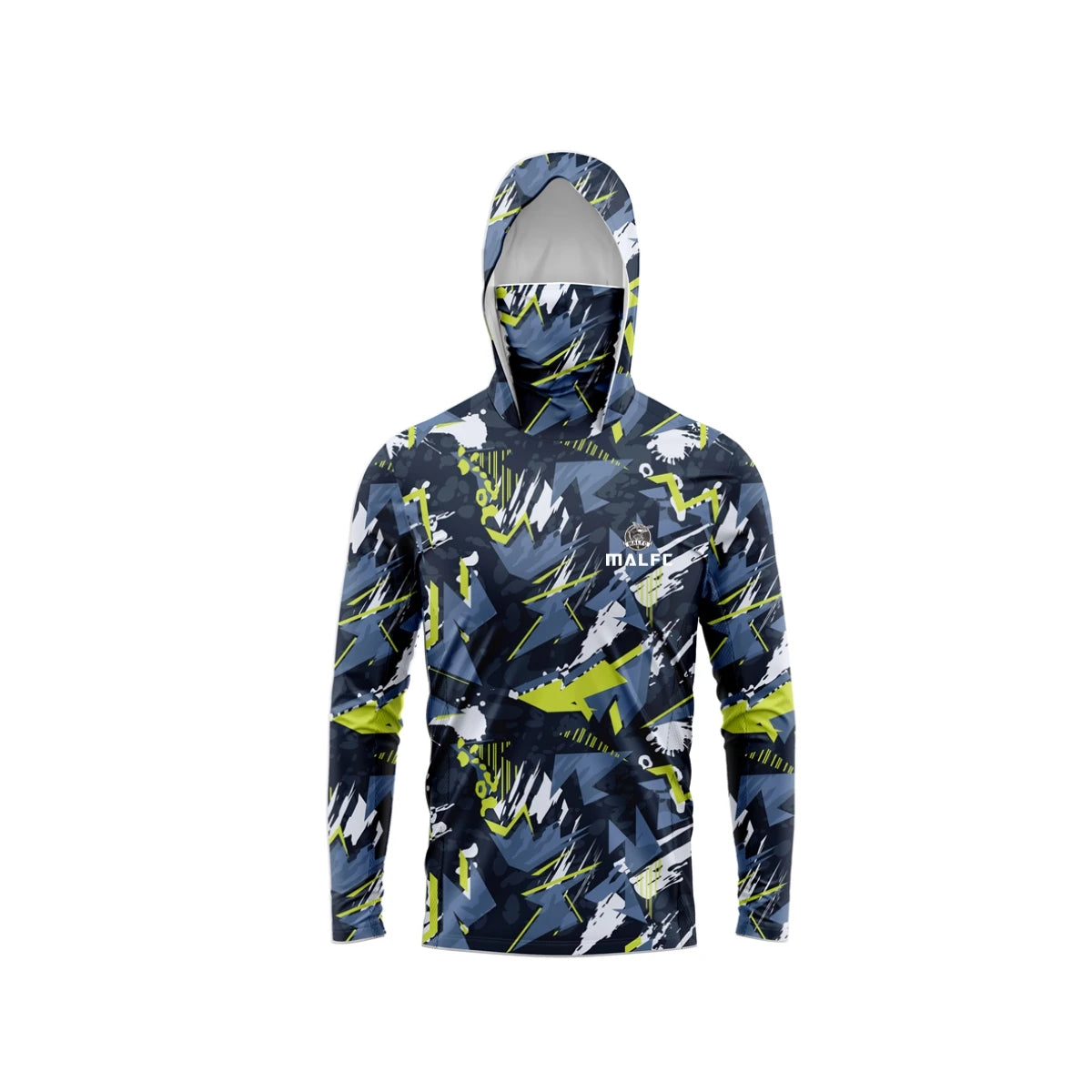 Men’s Hooded Long Sleeve Fishing Shirt UPF50 UV Protection Quick Dry Moisture Wicking Outdoor Top