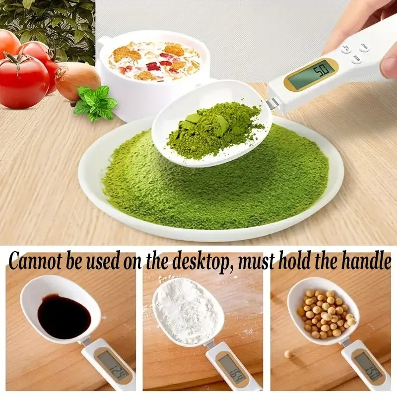 Electronic Kitchen Scale 500g 0.1g LCD Digital Measuring Spoon for Coffee Milk Flour Baking