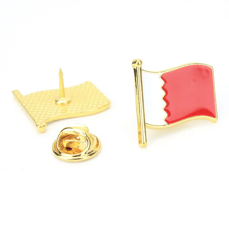 National Flags Enamel Pins Brooch Set – France, Spain, USA, UK, Italy, Canada, Dubai & More Gifts