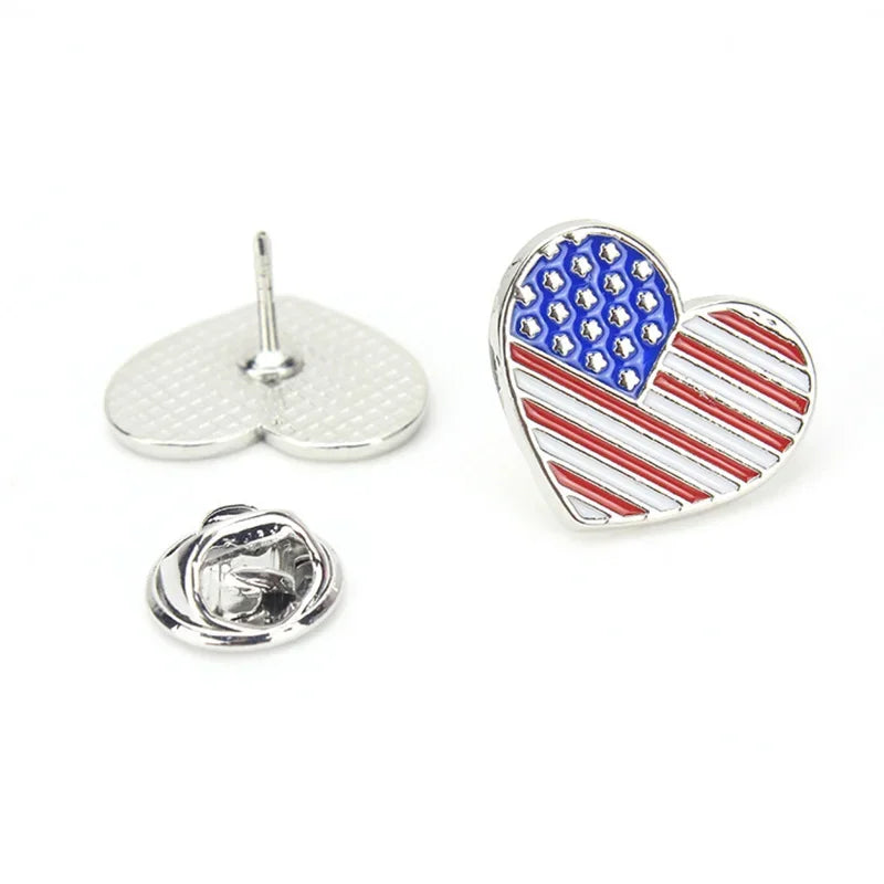 National Flags Enamel Pins Brooch Set – France, Spain, USA, UK, Italy, Canada, Dubai & More Gifts