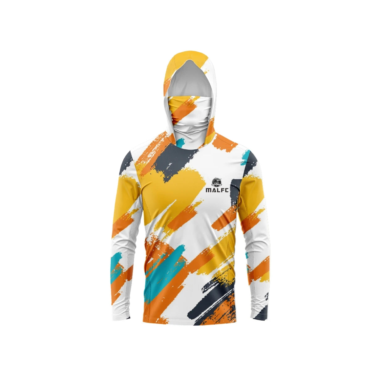 Men’s Hooded Long Sleeve Fishing Shirt UPF50 UV Protection Quick Dry Moisture Wicking Outdoor Top