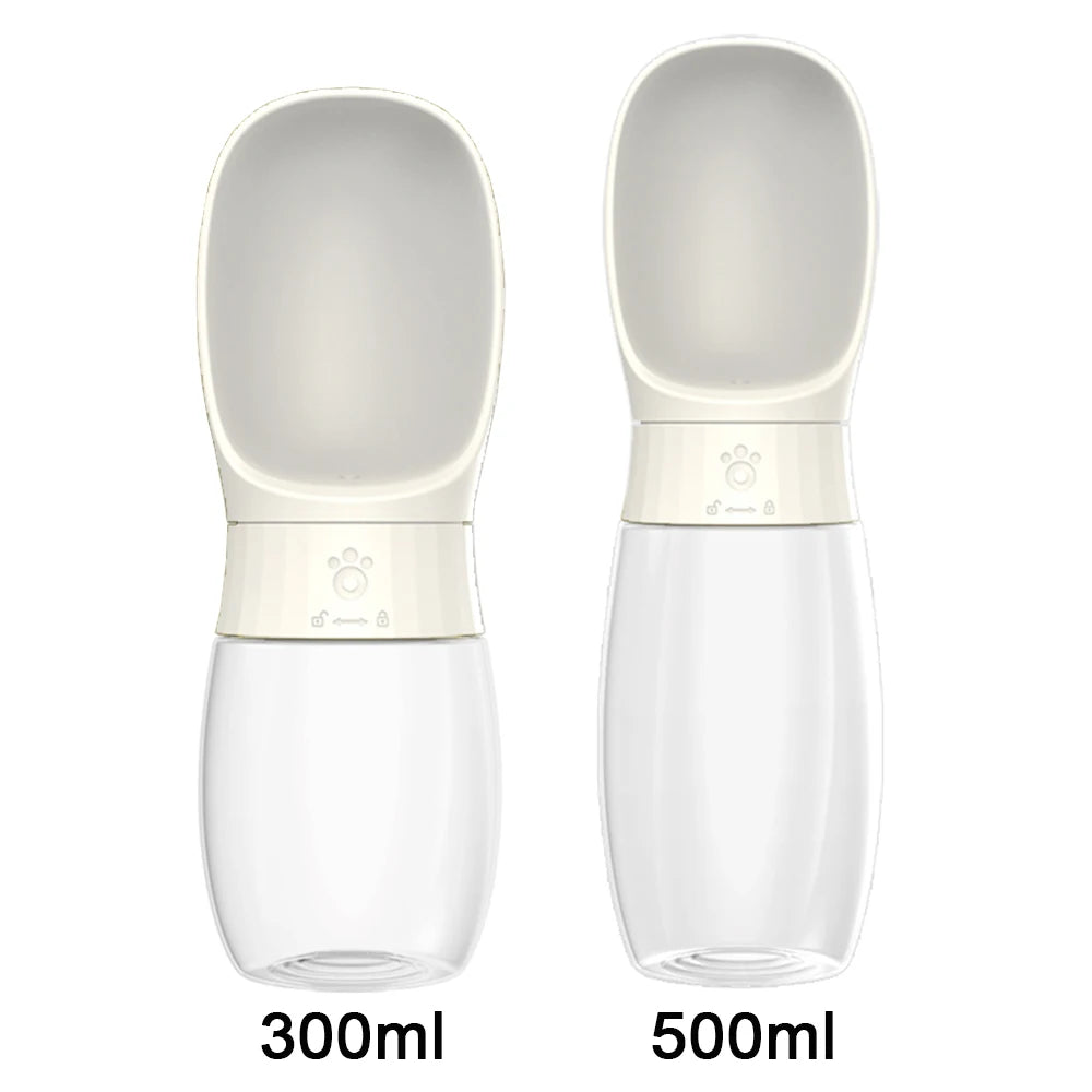 500ml Dog Water Bottle Portable Drinking Bowl Travel Pet Dispenser for Dogs & Cats Leak Proof Cup