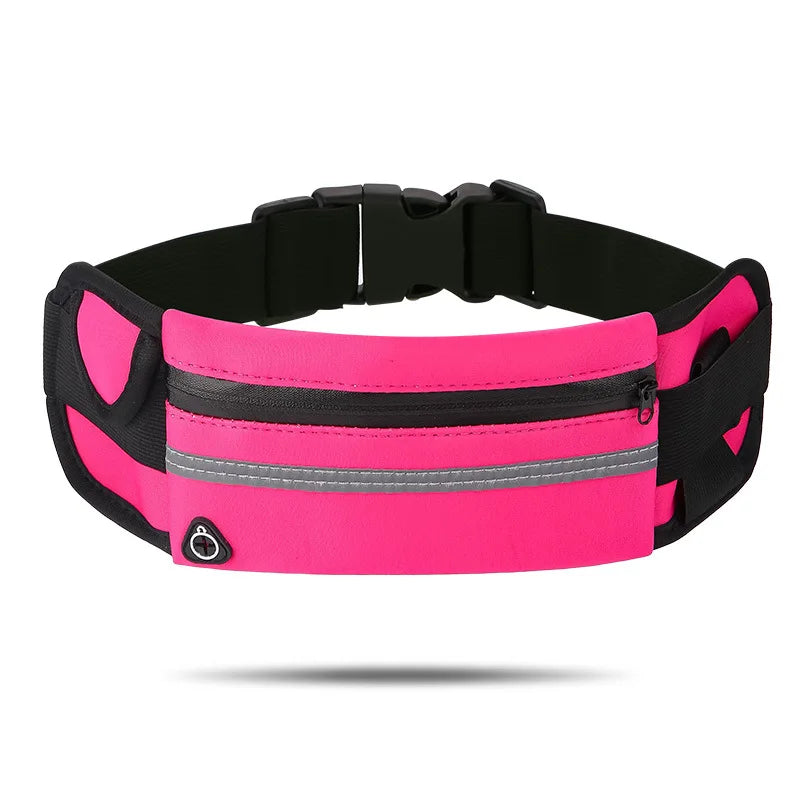 Running Waist Bag Phone Holder Crossbody Sport Belt Pack Gym Cycling Pouch Fitness Travel Bag Pack