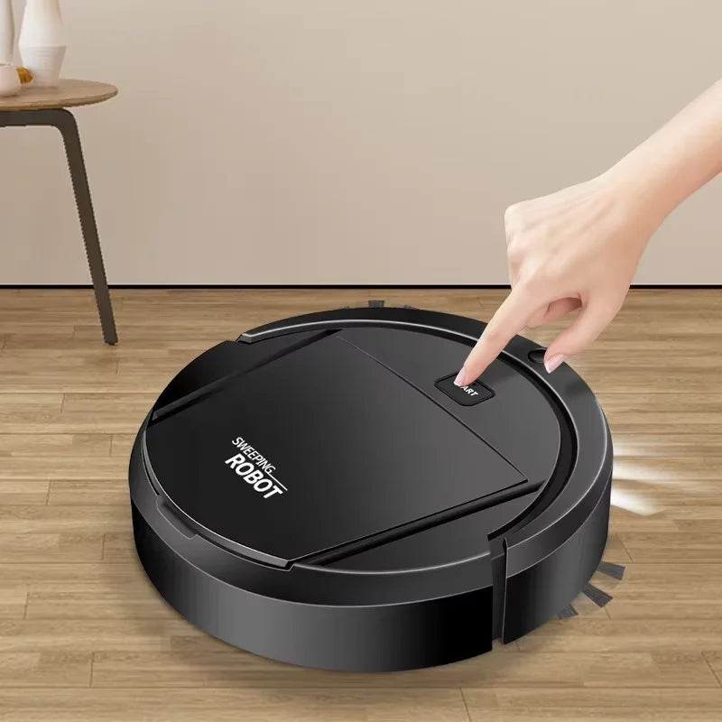 Smart Robot Vacuum Cleaner with Mop for Home Dry Wet Cleaning Automatic Charging Slim Design Quiet