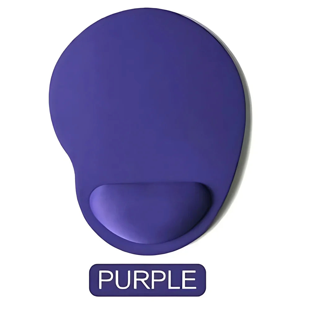 Ergonomic Laptop Mouse Pad with Wrist Support | Non-Slip Rubber Design for Office & Gaming