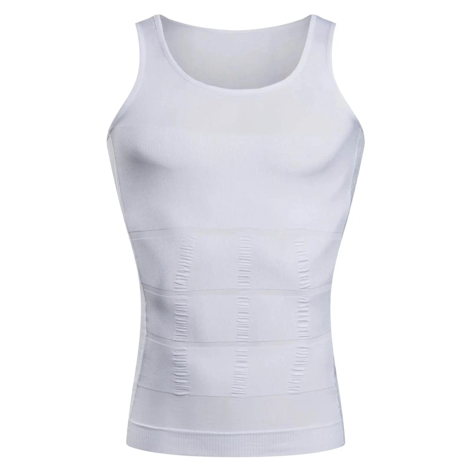 Men's Slimming Compression Vest – Seamless Body Shaper, Waist Trainer, Belly Control Undershirt