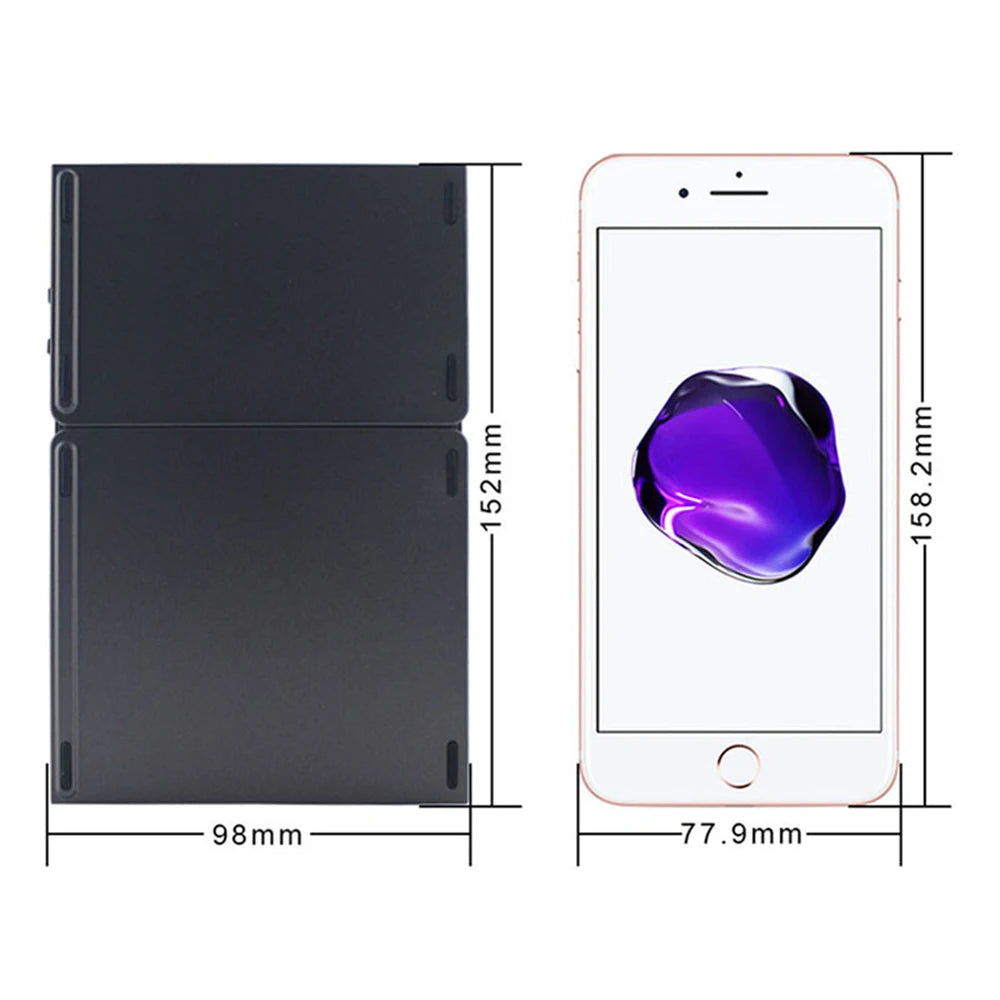 Mini Wireless Folding Keyboard with Touchpad Bluetooth for Windows, Android, iOS, iPad & Phone