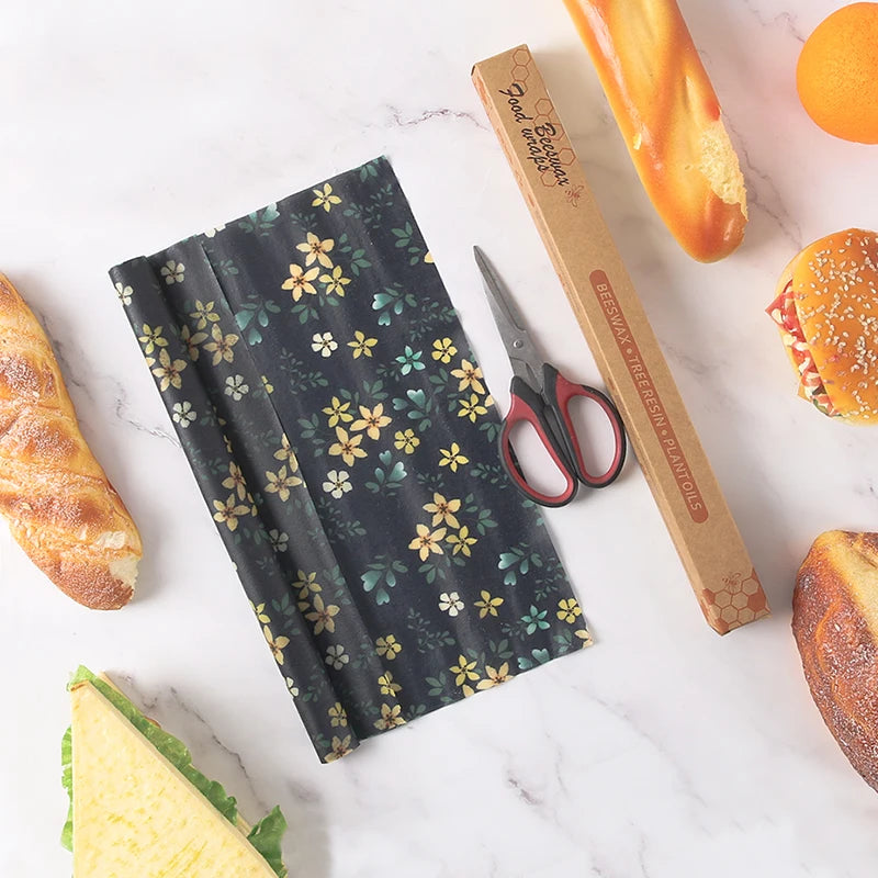 WEEDI Reusable Beeswax Wrap Roll – Sustainable, Eco-Friendly, Plastic-Free Everyday Food Storage.