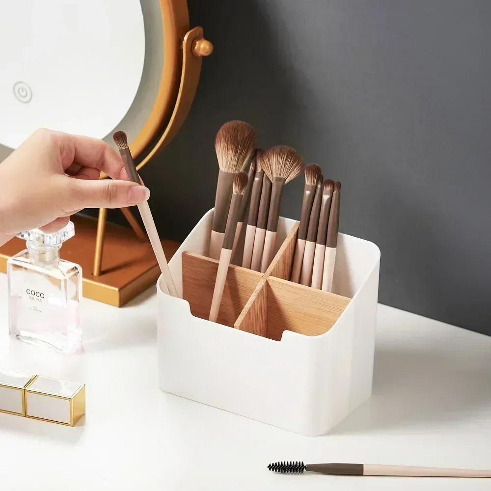 Remote Control Organizer – Desktop Storage Box for Remotes, Stationery & Bedroom Essentials