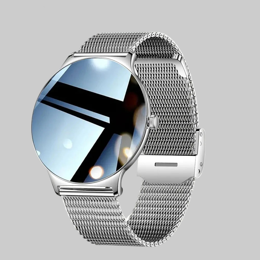 Ultra Thin Smart Watch Women 1.43 Inch AMOLED Screen Bluetooth Call Fashion Fitness Smartwatch