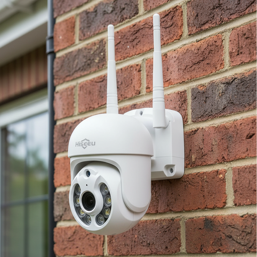 5MP WiFi Outdoor PTZ Security Camera 2K Human Detection 5X Zoom IP CCTV Wireless Surveillance System