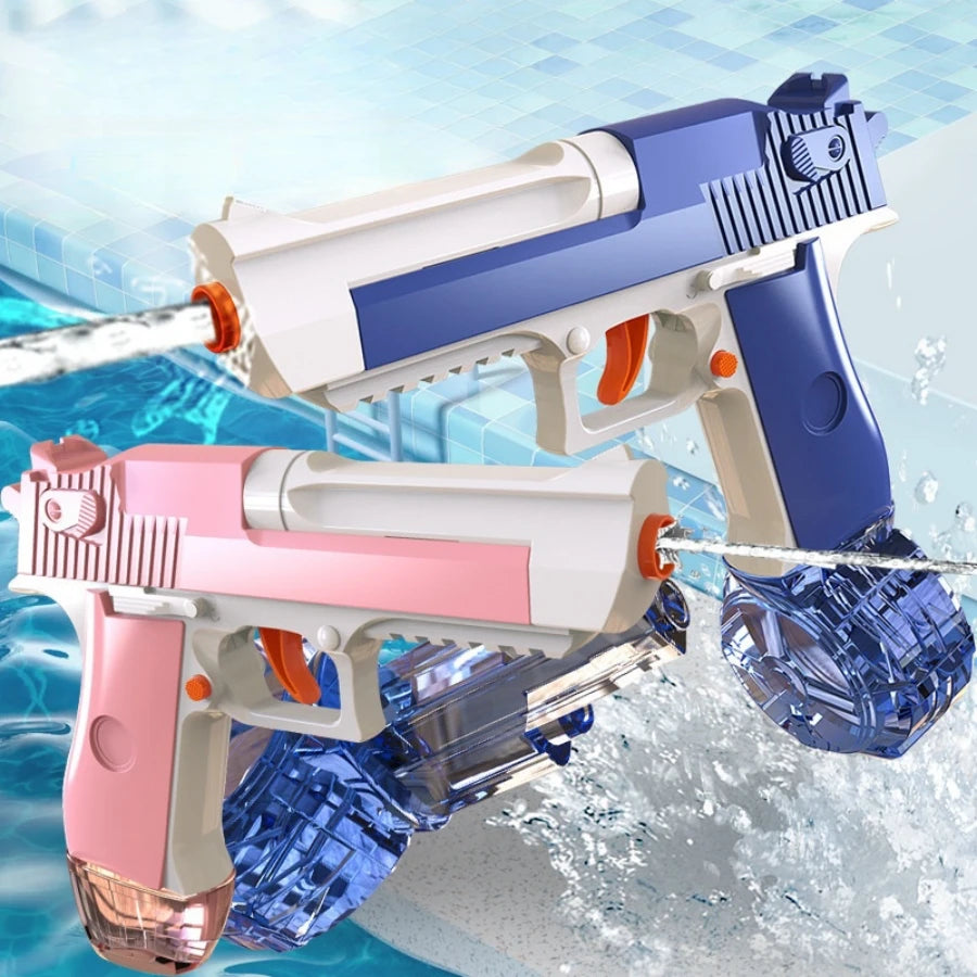 Children’s Water Gun Toy Desert Eagle Style Pistol for Summer Water Fights Beach & Garden Games