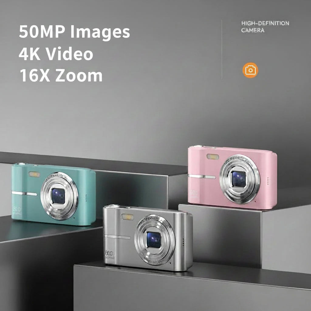 XIAOMI 4K Digital Camera 50MP 16X Zoom Outdoor Anti-Shake Video Recorder Waterproof Shockproof