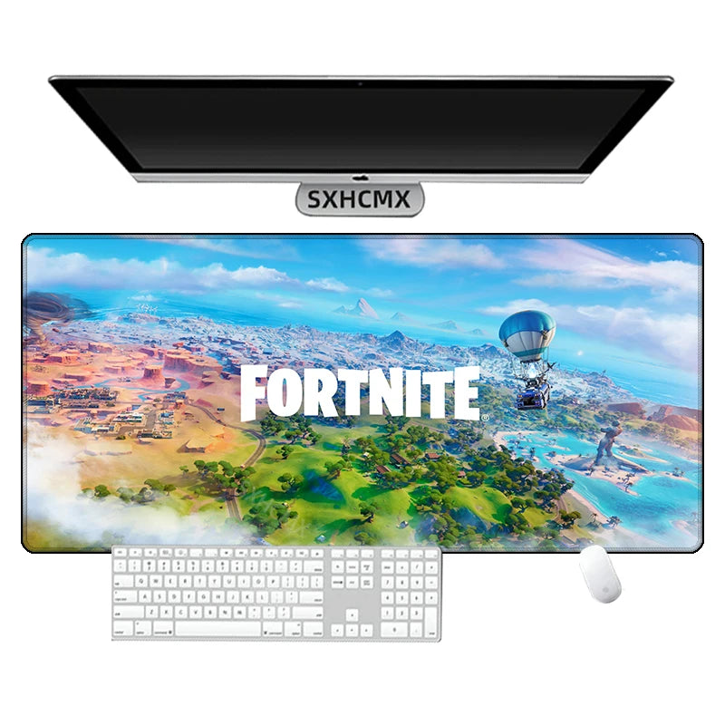 Fortnite Anime Gaming Desk Mat Mouse Pad Extended Non-Slip Waterproof PC Keyboard Mat