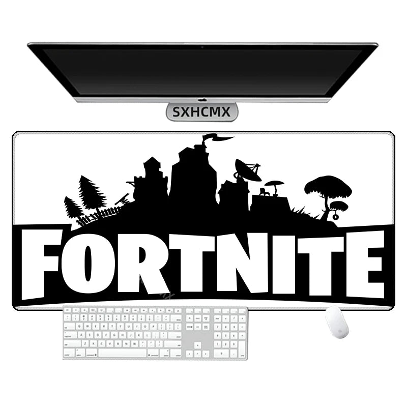 Fortnite Anime Gaming Desk Mat Mouse Pad Extended Non-Slip Waterproof PC Keyboard Mat