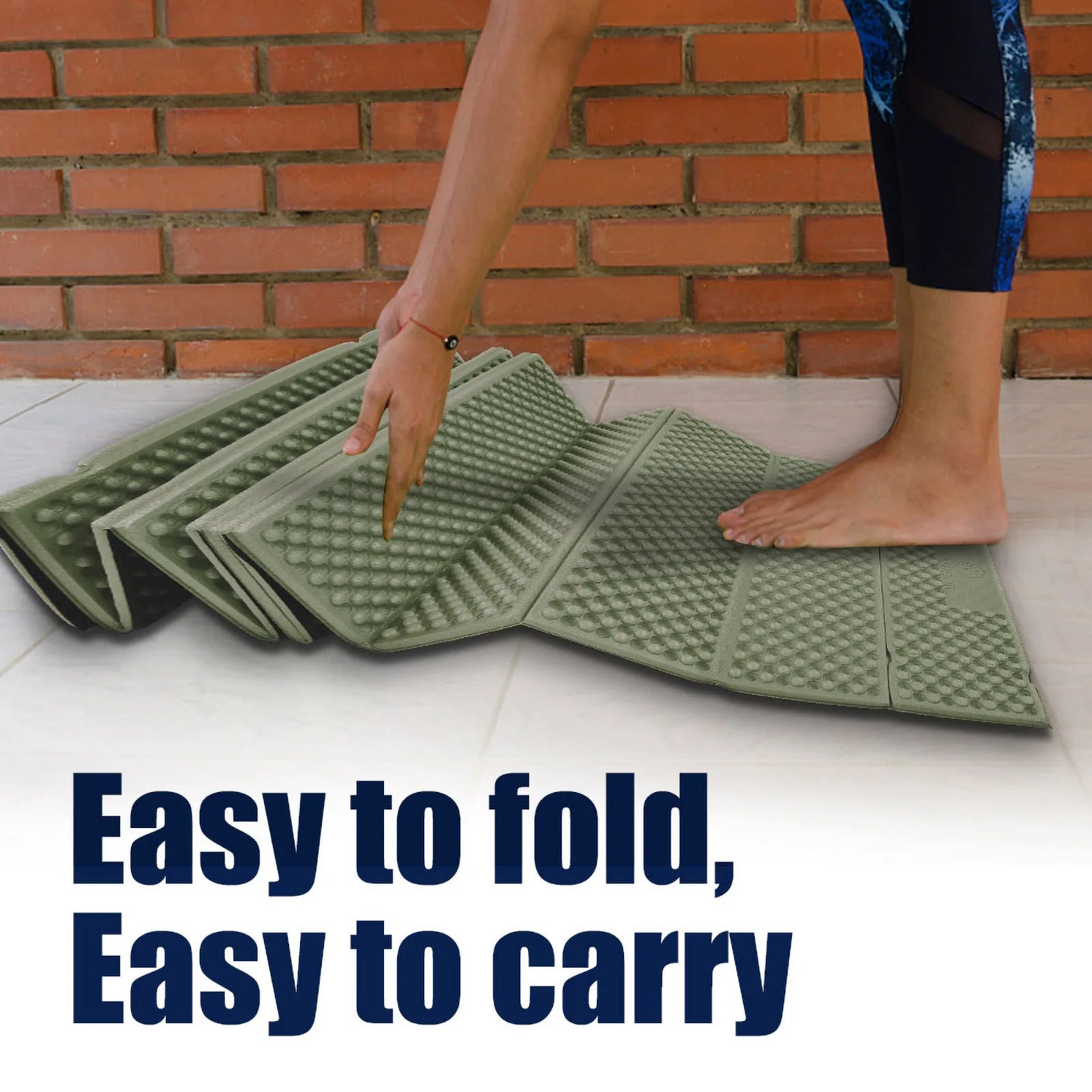 Ultralight Camping Inflatable Sleeping Pad – Waterproof Foldable Air Mattress for Hiking & Travel