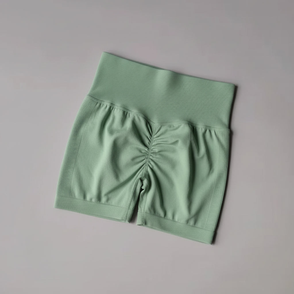 Peach Hip Lifting Sports Shorts for Women, High Waist Slimming and Speed Drying Running Shorts